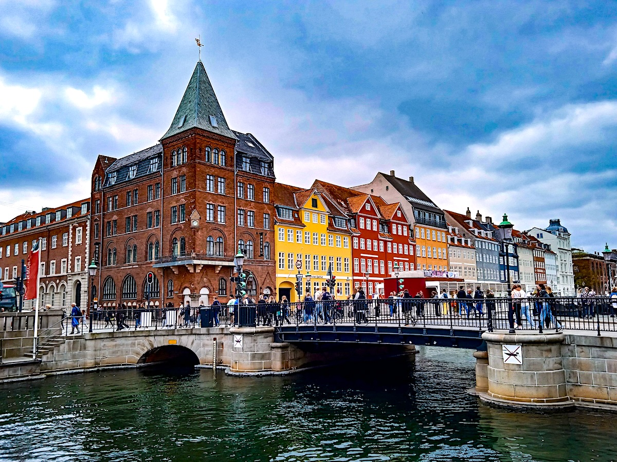 Nyhavn (New Haven) is a waterfront district with cafes, restaurants, and hotels